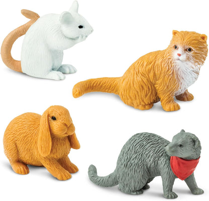 Safari Ltd. Pets TOOB - 12 Figurines of Household Pets - Educational Toy Figures for Boys, Girls and Kids Ages 3+