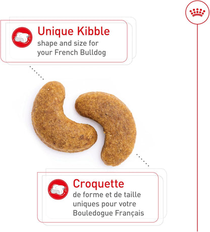 Royal Canin Breed Health Nutrition French Bulldog Adult Dry Dog Food, 17 lb Bag