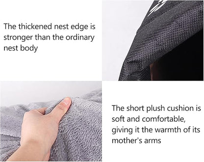 Outdoor Feral Cat House Winter, Weatherproof Waterproof Rainproof Foldable Cotton Filled Thicken Stray Feral Cats Dogs Tent Shelter Home Keep Warm Outdoor Indoor Garden (Large - 3 Cats)