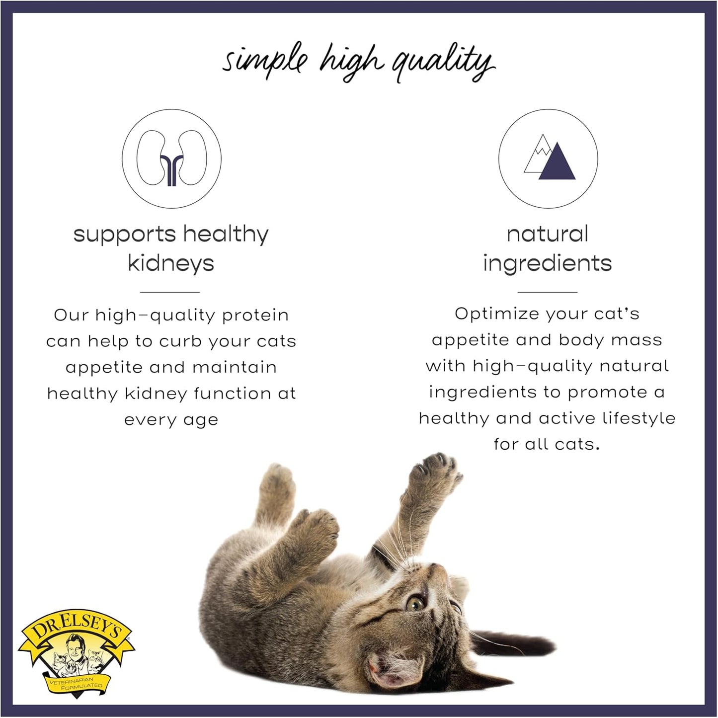 Dr. Elsey's cleanprotein Chicken Recipe Wet Cat Food, Pate 5.3 oz cans (Pack of 24)