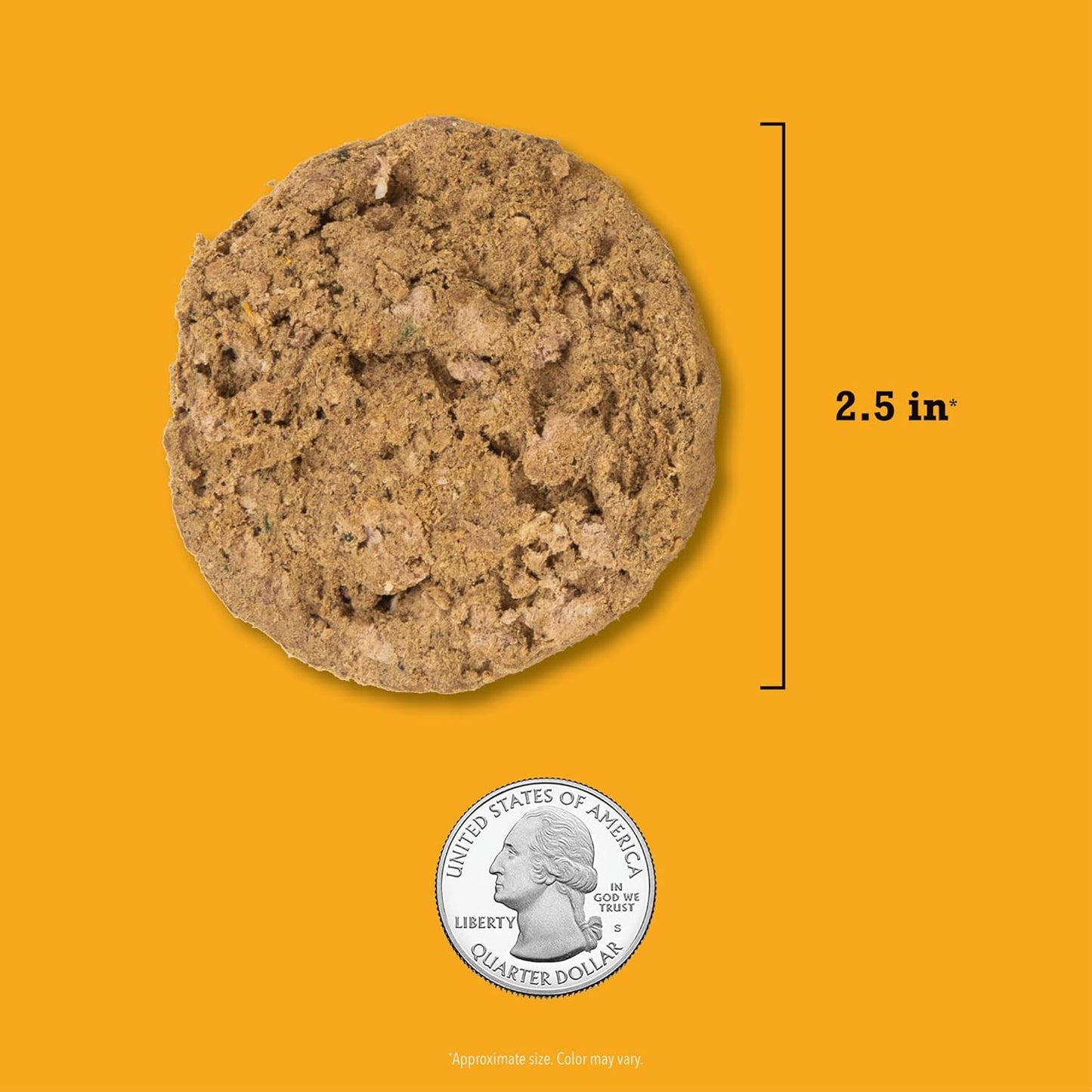 ACANA Grain-Free High Protein Freeze Dried Dog Food & Topper Free-Run Chicken Recipe Patties 14oz Bag