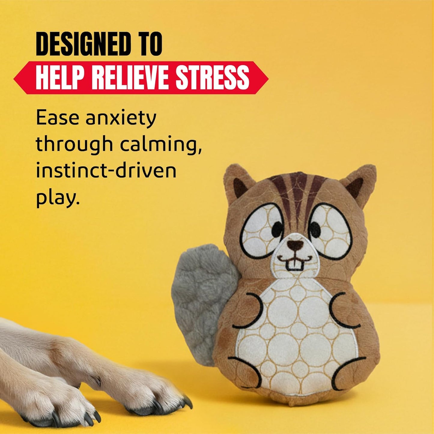 Bite Force -Durable & Strong Dog Toy Beaver with Squeaker, Kevlar-Reinforced for Aggressive Chewers for Small Medium Large Dogs - Green.