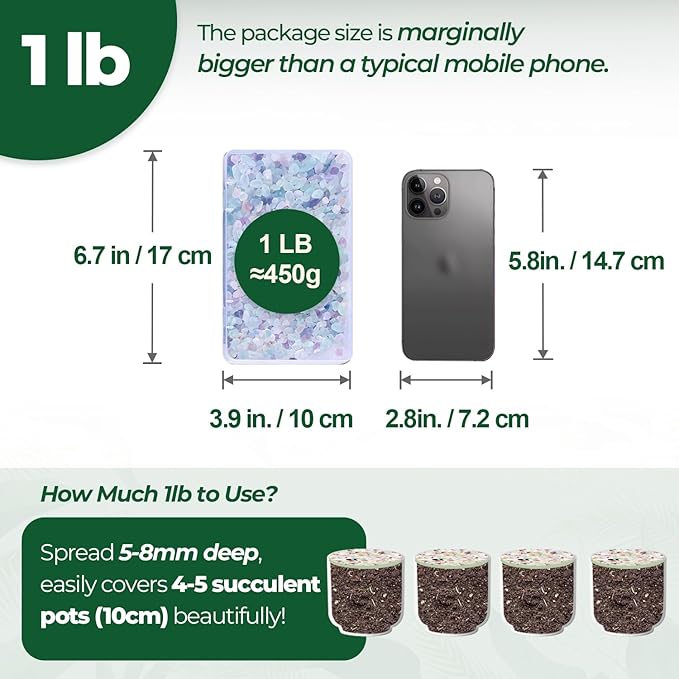 T4U Crystal Chips Stone Crushed Quartz Glass 1LB - Fluorite Tumbled Gravel Small Decorative Pebbles Bulk, Mini Polished Rocks Pieces for Crafts, Vases Filler, Succulent Plants, Aquarium Gravel Rocks