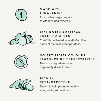 Crumps' Naturals Sweet Potato For Pets, 11.6-Ounce