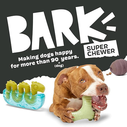 Barkbox Pumpkin Prodigy Dog Toy | Halloween Treat-Dispensing Rubber Dog Toy for Aggressive Chewers | Durable Dog Chew Toy for Medium Dogs & Puppy Essentials