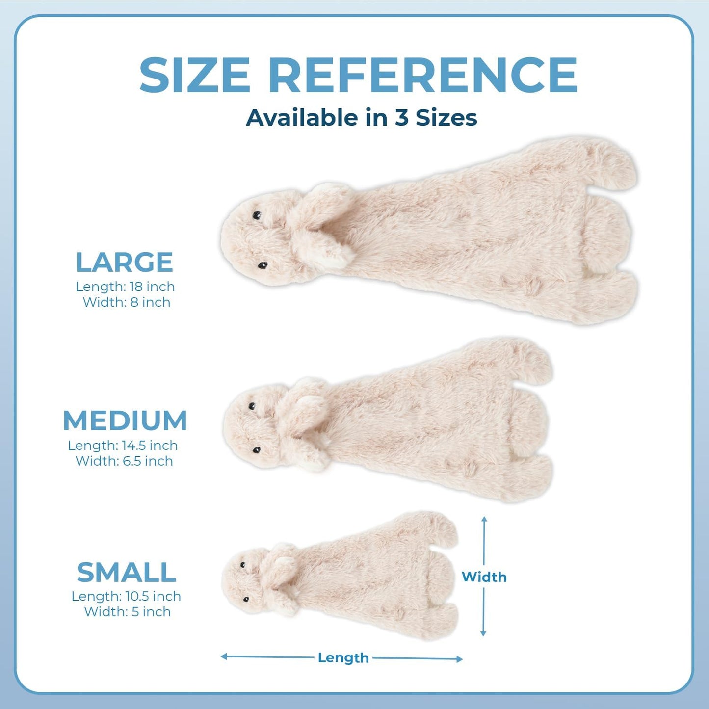 Best Pet Supplies Squeaky Dog Toys with Soft Durable Fabric for Small, Medium and Large Pets Interactive Toy for Indoor Play, Supports Active Biting and Play - Hare, Pig, Medium