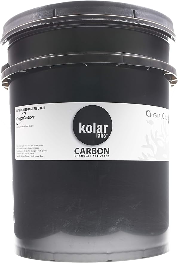 Kolar Labs Crystal Cal Activated Carbon – 5 Gallon, Activated Charcoal for Aquariums and Fish Tanks
