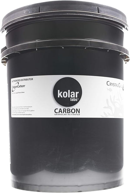 Kolar Labs Crystal Cal Activated Carbon – 5 Gallon, Activated Charcoal for Aquariums and Fish Tanks