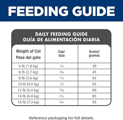 Hill's Science Diet Adult 1-6, Adult 1-6 Premium Nutrition, Dry Cat Food, Salmon & Brown Rice, 3.5 lb Bag