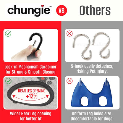 Dog Grooming Hammock for Small Dogs – Pet Restraint for Nail Trimming with Pet Nail Clipper – Dog Sling for Grooming, Pet Hammock for Nail Cutting & Grooming Harness (Legs Spacing: 9-12”)/Max W:30lb)