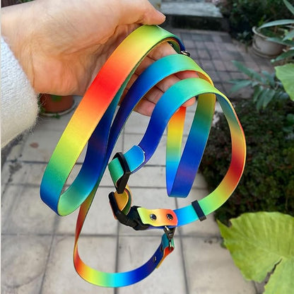 Waterproof Dog Leash and Collar Set for Small Dogs Short Rope Rubber Silicone Nylon Adjustable Odor Proof Pet Dog Walking Leash Collars