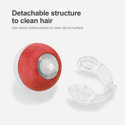 Interactive Cat Toys for Indoor Cats,The 3rd Generation Agile Moving Cat Ball with Elastic Mesh Tail,Automatic Kitten Toys for Bored Indoor Adult Cats,Motion Activated (Green)