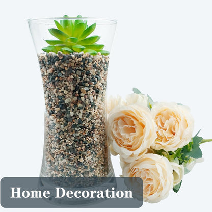 Silica Gravel, Multi-Purpose Mixed Silica Sand for Fire Pits, Aquariums, and Landscaping, 11LB Large