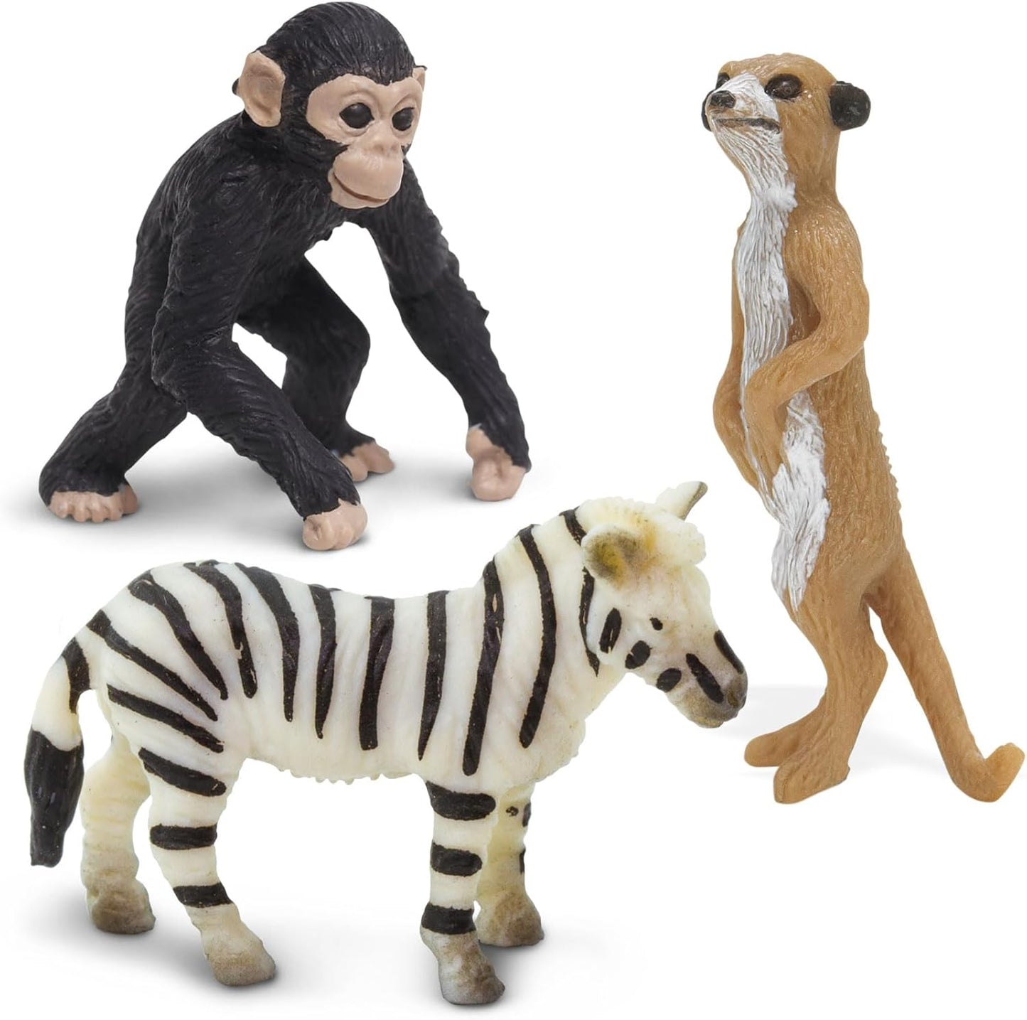Safari Ltd. Exotic Fun Pack - Mini Figures of Exotic Animals - Educational Toy Set for Boys, Girls, and Kids Ages 5+