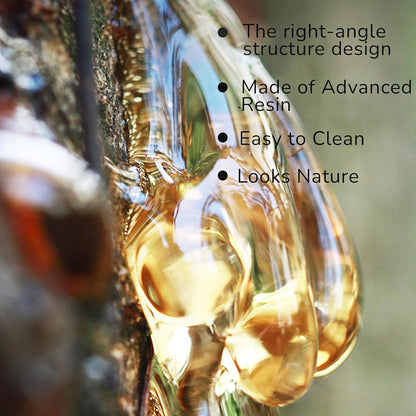 Reptile Hide for Leopard Gecko, Bearded Dragon, Ball Python Decoration & Tortoise – Terrarium Habitat Décor,Snake & Lizard Hideout(Resin, Medium)