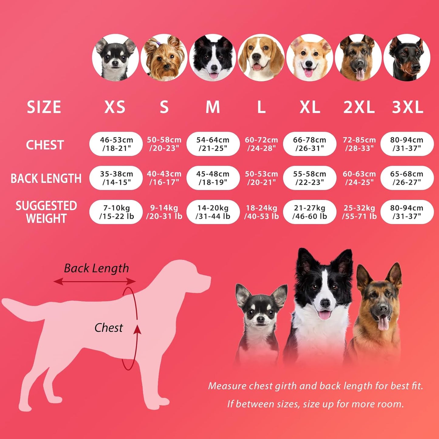 Dotoner Dog Sweater Warm Fleece Pullover Winter Sweatshirt with Turtleneck Leash Opening Waterproof Back Four Leg Cozy Clothes for Medium Large and Small Dogs