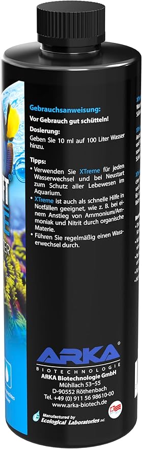 MICROBE-LIFT XTA16 Xtreme Water Conditioner Treatment for Aquariums and Fish Tanks, 16 Ounces