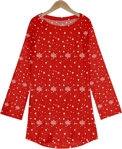 MARSVOVO Women Novelty Graphic Plus Size Sweater Crewneck Long Sleeve Cute Printed Loose Fit Casual Fall Sweaters Top