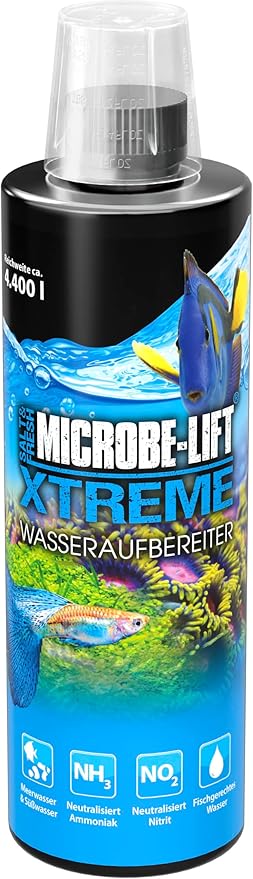 MICROBE-LIFT XTA16 Xtreme Water Conditioner Treatment for Aquariums and Fish Tanks, 16 Ounces
