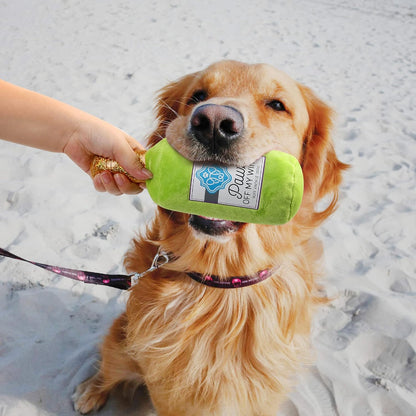 Prime Pets Plush Dog Toy, Crinkle Dog Toys, Wine Bottle Pet Toy for Small Medium Large Dogs
