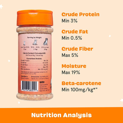 Barkbox - Pump Up The Yams - Dry Dog Food Topper with Superfood Sweet Potato, Single Ingredient - Meal Flavor Enhancer for Large & Small Breeds - 5oz