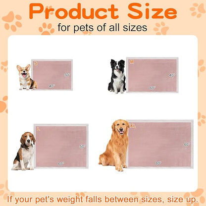 Smiry Waterproof Blanket Throw for Large Dogs, Soft Reversible Dog Blanket for Sofa Couch Bed, Washable Leakproof Sherpa Fleece Furniture Couch Cover Protector(60"x80", Pink/White)