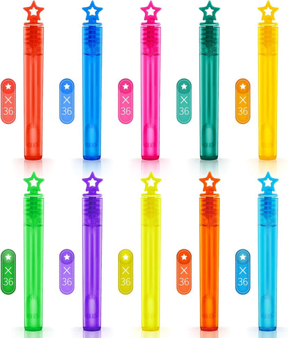 360 Pieces Mini Bubble Wands, Party Favors Assortment Toys for Kids,Themed Birthday, Halloween, Goodie Bags, Carnival Prizes, Wedding, Bubble Maker Outdoor Gifts for Girls & Boys