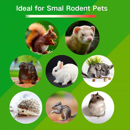 Bunny Chew Toys,Natural Chinchilla Chew and Treats Toys,Rabbit Toys for Guinea Pigs Hamster Gerbils Chinchilla and Other Small Pets(4pcs)