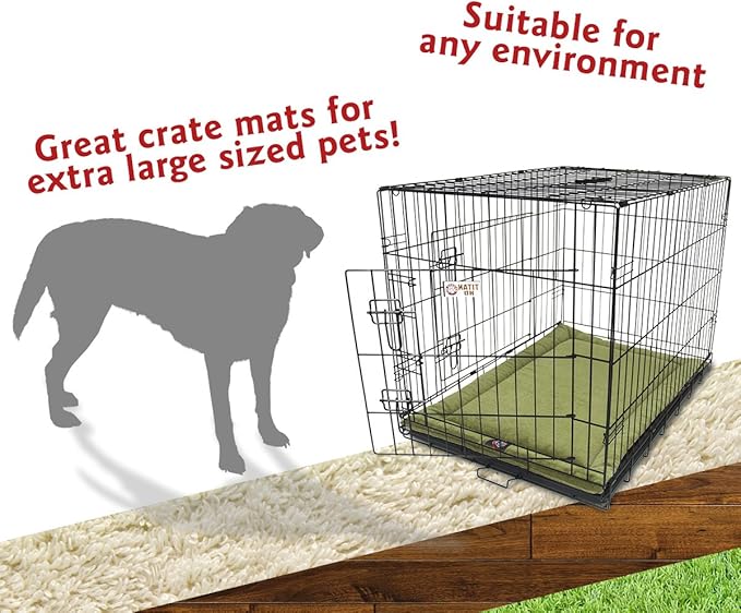 48" Villa Fern Crate Dog Bed Mat By Majestic Pet Products