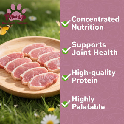 PAWUP Freeze Dried Duck Treats for Dogs, Freeze-Dried Raw Food Topper, High Protein, Gluten&Grain Free, Rawhide Free, 3.8 oz