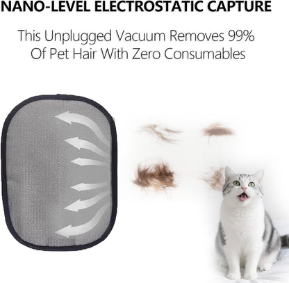 Pet Hair Removal Glove for Dogs & Cats - Reusable Magic Brush pet Hair Removal Tool（1pcs）