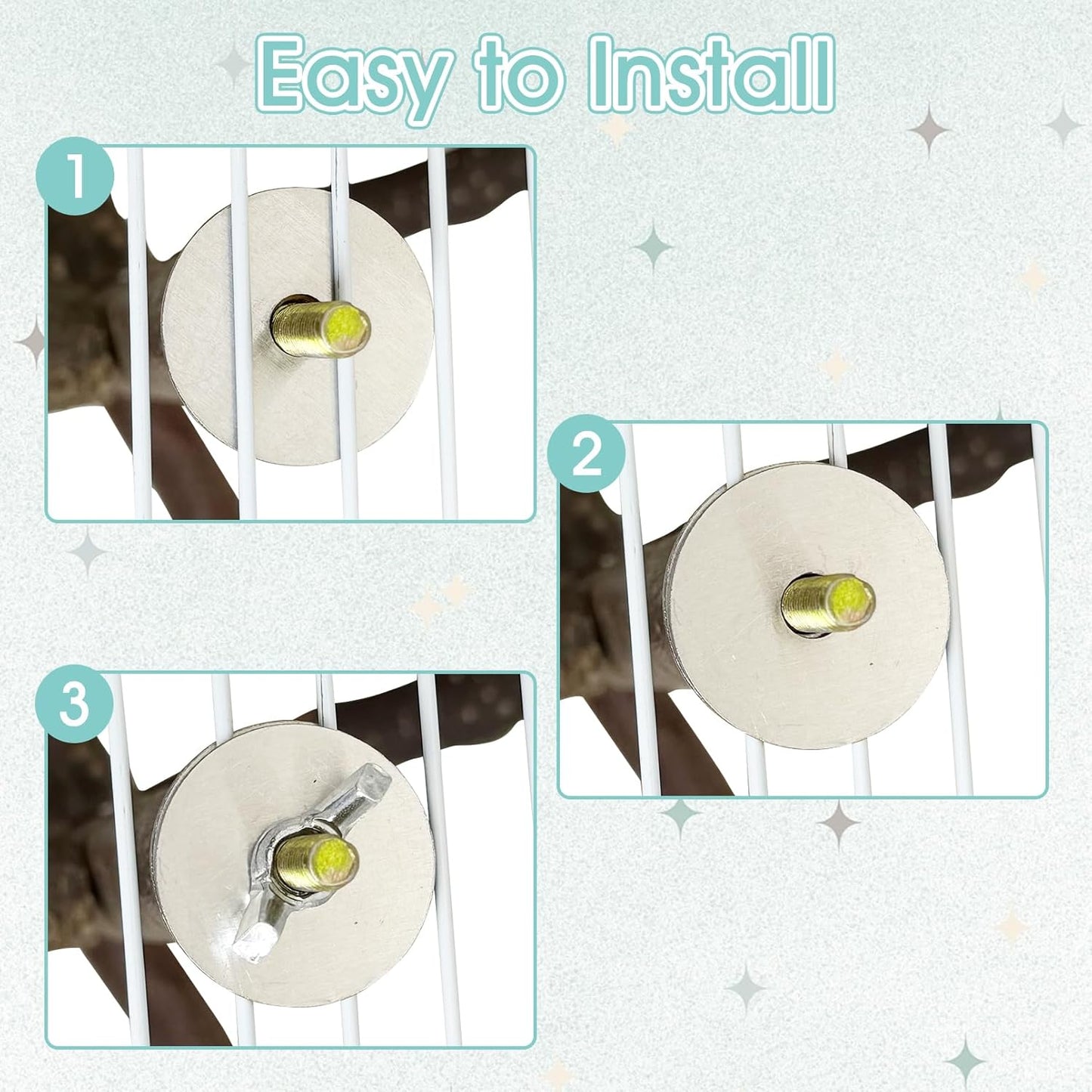 BNOSDM Sugar Glider Toy Natural Fruitwood Perch Stand Squirrel Hanging Wooden Climbing Pole Hamster Paw Grinding Perch Small Animal Cage Accessories for Chinchillas Rats Gerbil