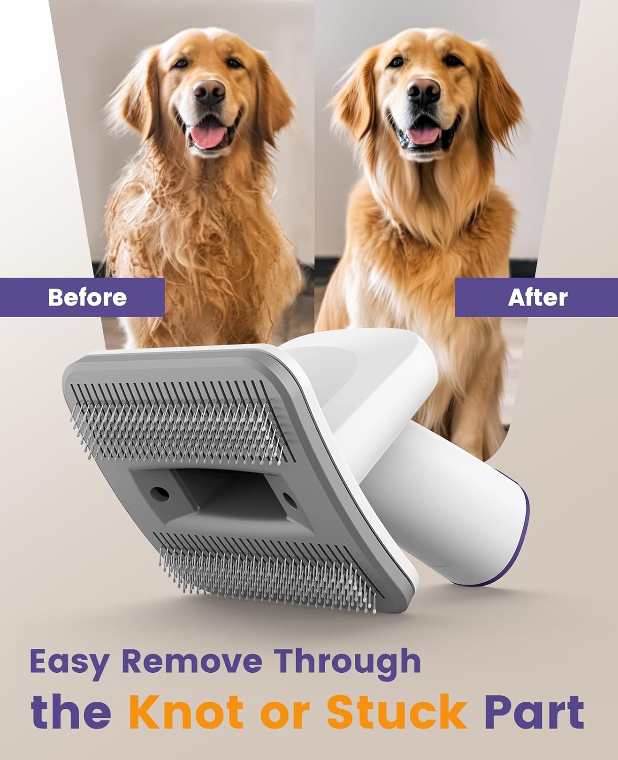 oneisall Dog Hair Vacuum & Dog Grooming Kit/Low Noise Dog Grooming Vacuum12kpa,Dog Vacuum for Shedding Grooming for Pet Hair&Home Cleaning