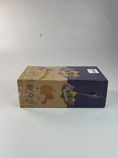 CHIWAVA 36 Pack Plastic Noisy Cat Toy Balls with Bell Kitten Chases Toy 8 Type Assorted Color Size