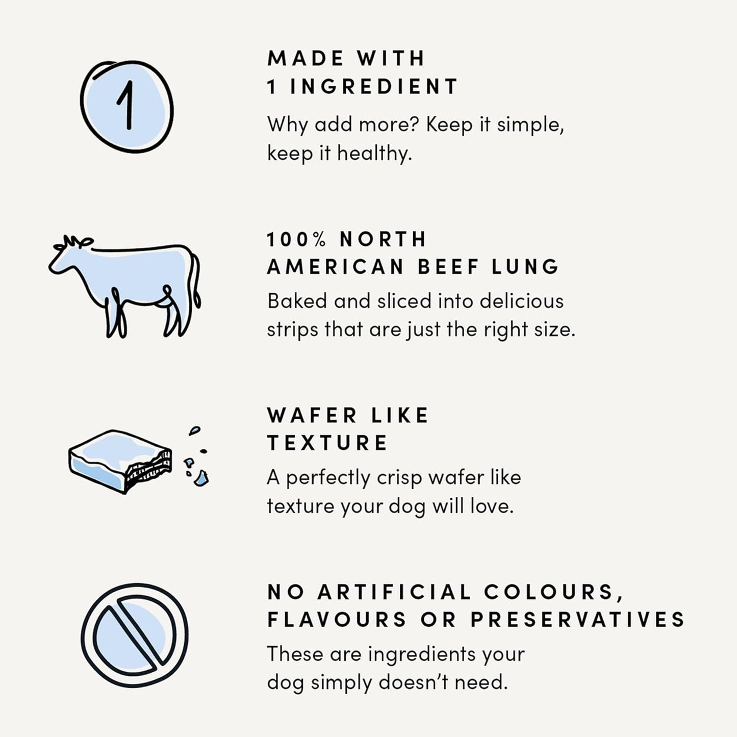 Crumps' Naturals Beef Tender Sticks For Pets, 8.8-Ounce