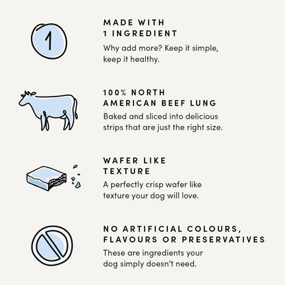 Crumps' Naturals Beef Tender Sticks For Pets, 8.8-Ounce