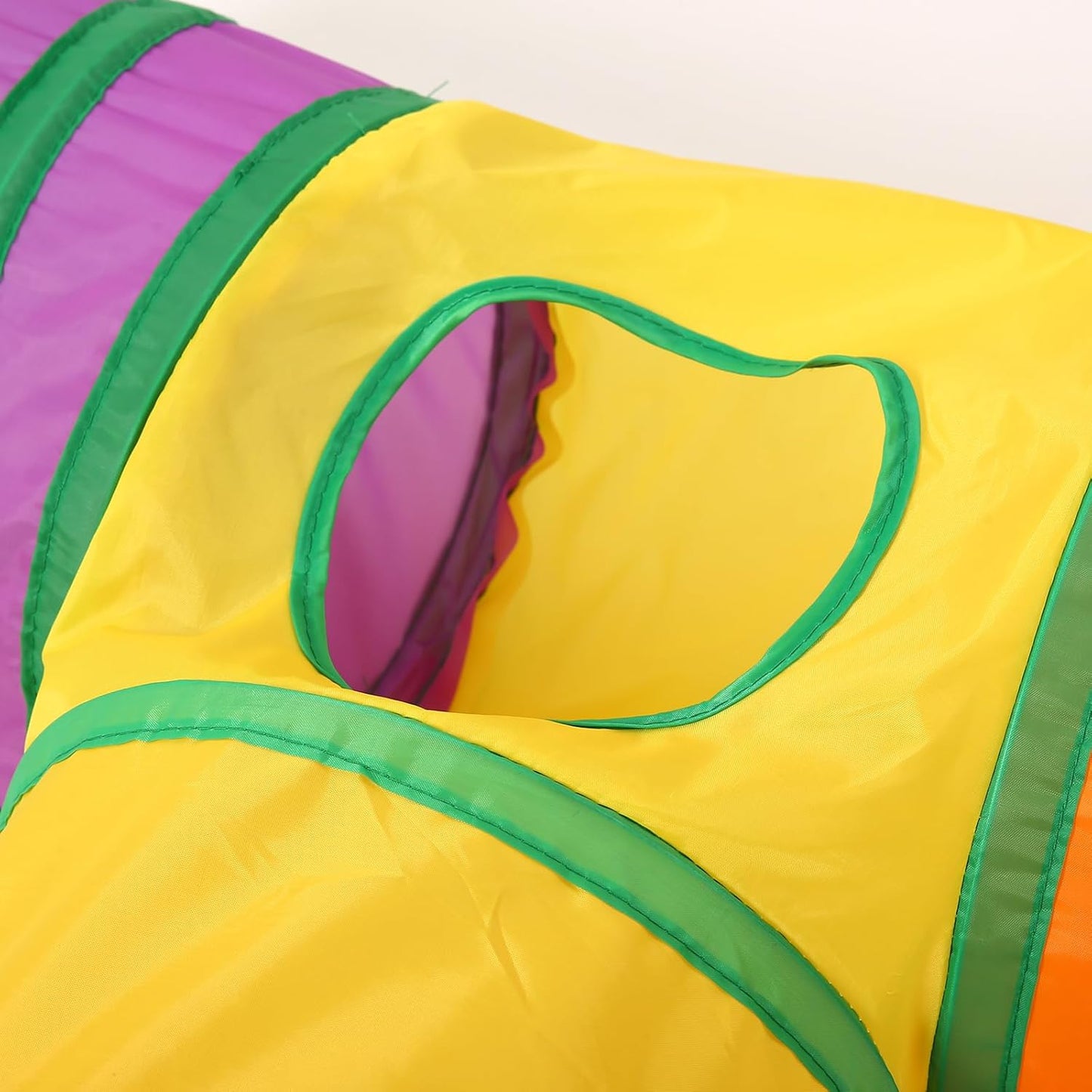 Pet Cat Tunnel, S-T Size Tunnels for Indoor Cats, Collapsible Pet Tunnel for Kitten, Puppy, Rabbit, 25cm-Wide Tunnels, Durable & Breathable, with Peek Hole Toy Ball