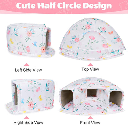 Unicorn Catcher Large Cozy Pet Bed & Tunnel - Warm & Washable, Suitable for Guinea Pigs, Hamsters, Chinchillas & Bunnies