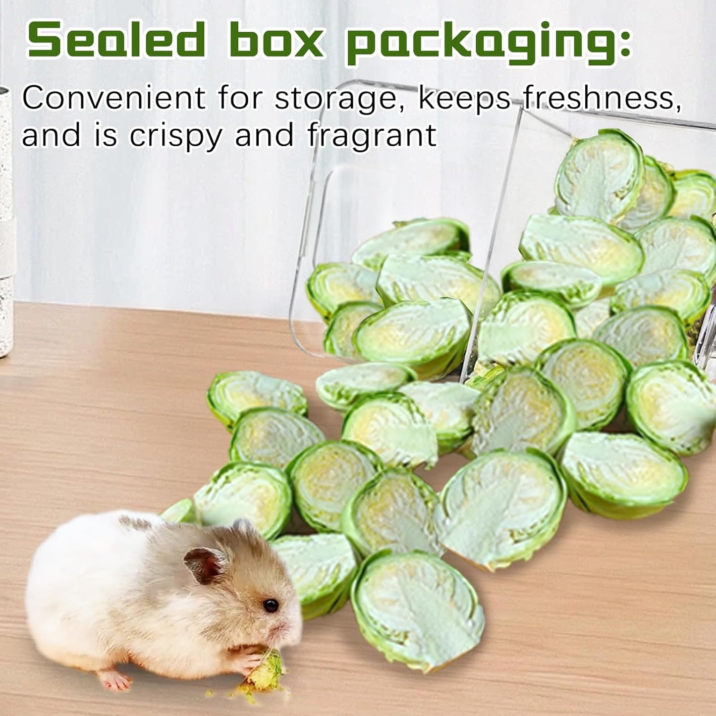 Hamiledyi Rabbit Treats Small Pets Chew Toys Bunnies Guinea Pigs Hamsters Chinchillas Rodents Dried Natural Mix Container Feeding Foraging Treats (9OZ)