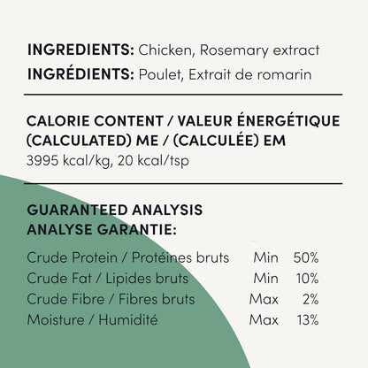 CRUMPS NATURALS Chicken Sprinkles 4.2oz, Dog Treats, Sprinkles, Toppers