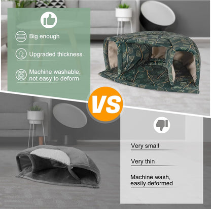 Unicorn Catcher Large Cozy Pet Bed - Warm Tunnel Accessories for Hamster/Chinchilla/Bunny