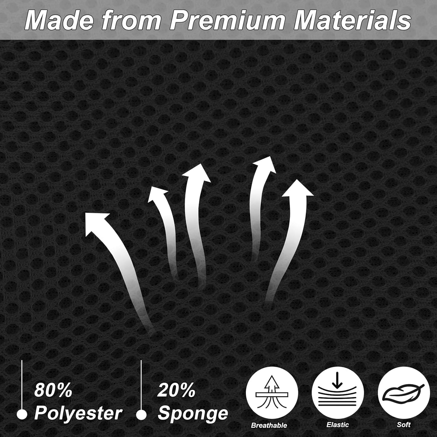 FEimaX Dog Carrier Backpack Pet Legs Out Front Cat Travel Bag, Adjustable Puppy Backpacks Carriers Hands-Free for Small Medium Dogs Cats Hiking Traveling Camping Daily Walking (Medium, Black)