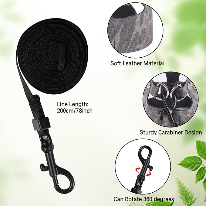 Bearded Dragon Lizard Leash Harness 3 Size Pack Leopard Print Lizard Harness Leash for Outdoor Small Reptiles Animal Squirrels (Grey)