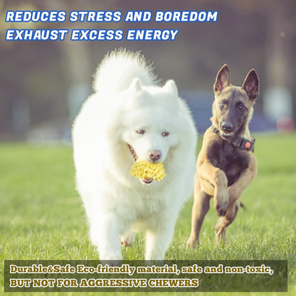 Interactive Dog Ball, Automatic Moving Toy Ball with Cover for Small Dogs, Self Rolling Best Boredom Toys for Gift, Dog Toys to Keep Them Busy(Blue, Small:2.2inch)