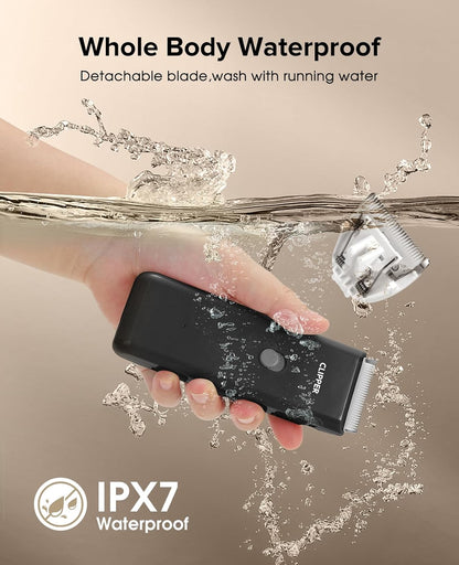 Pet Clippers for Dog Hair Grooming Low Noise, Rechargeable Cordless Cat Shaver with Ceramic Blade,Portable Pet Hair Trimmer for Matted & Long Hair