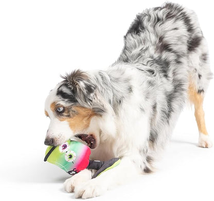 Huxley & Kent Funny Dog Toys w/ Squeaker & Crinkle - Stimulating & Interactive Chew Toy for Dogs - Mesh Lined Stuffed Dog Toy - Easy to Clean Doggie Toys for All Breeds (Witch's Potion,Small)