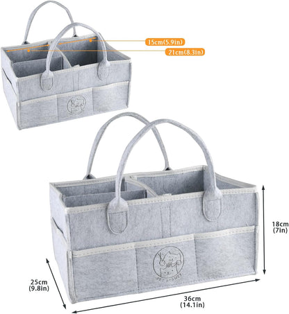 Felt Pet Dog Grooming Bag,Dog Storage Organizer for Grooming Supplies,Portable Tote Organizer for Pet Stuff,Ideal for Dog Cat Toys,Blanket, Shampoo,Trimmer,Clipper,Combo,Brush