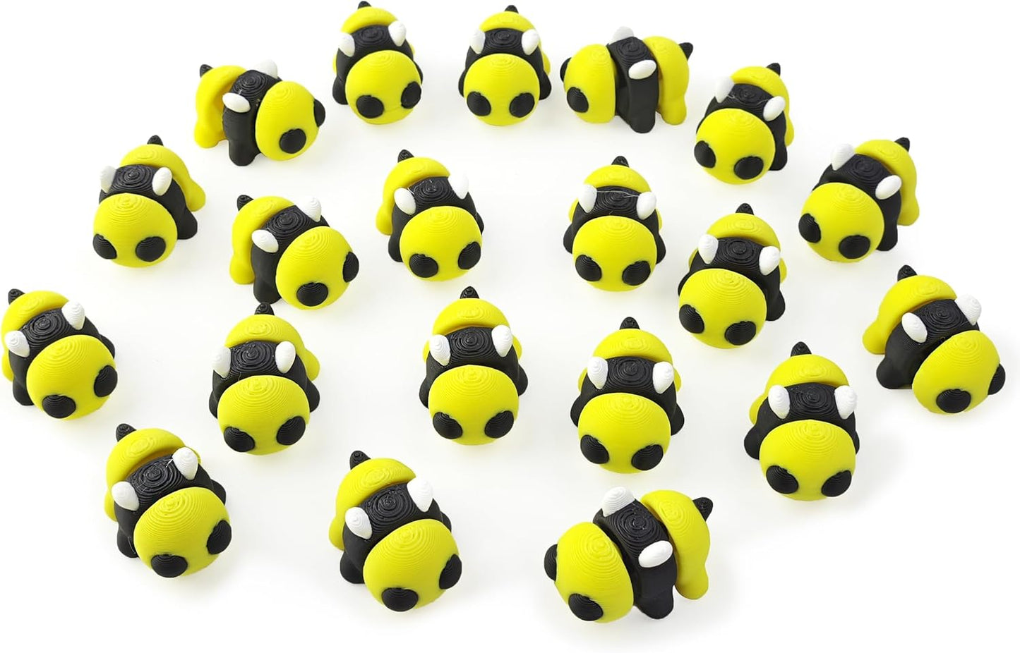 Mini 3D Printed Animal Figurines Set,Articulated, Flexible, and Exquisitely Cute (Animal O)