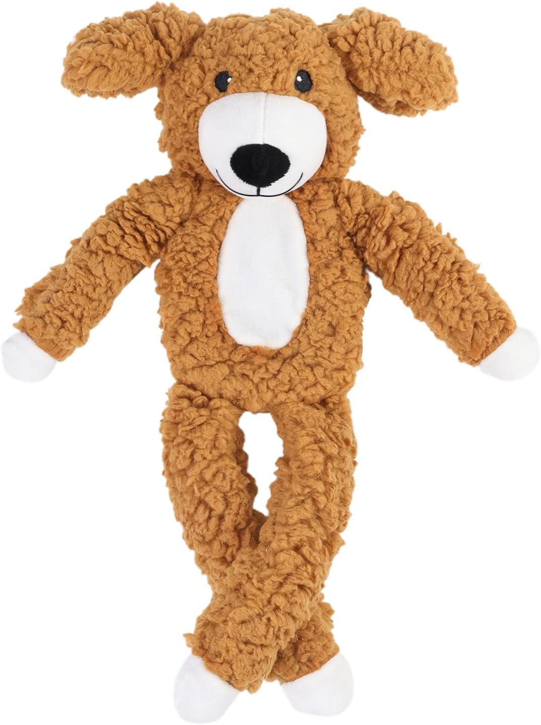 DODODOLA Dog Toys Plush Partial Stuffing Puppy Chew Toys for Teething Soft Squeaky Dog Toy to Keep Them Busy for Small Medium Big Large Dogs Pet