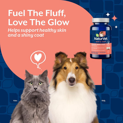 NaturVet Brewers Dried Yeast Formula with Garlic Flavoring Plus Vitamins for Dogs and Cats, Chewable Tablets, Made in The USA with Globally Source Ingredients 1000 Count